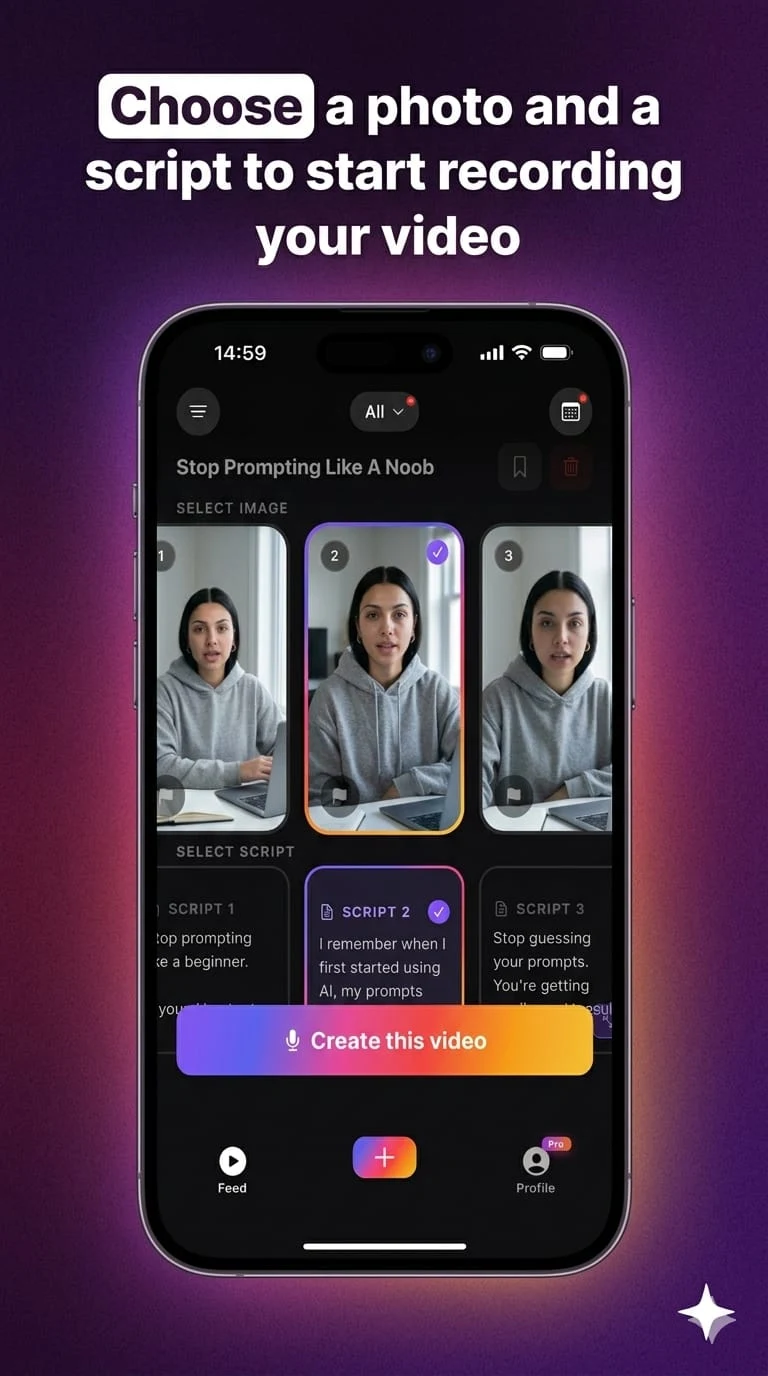 Promoat - AI clone videos screenshot