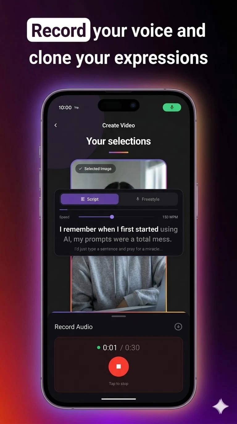 Promoat - AI clone videos screenshot