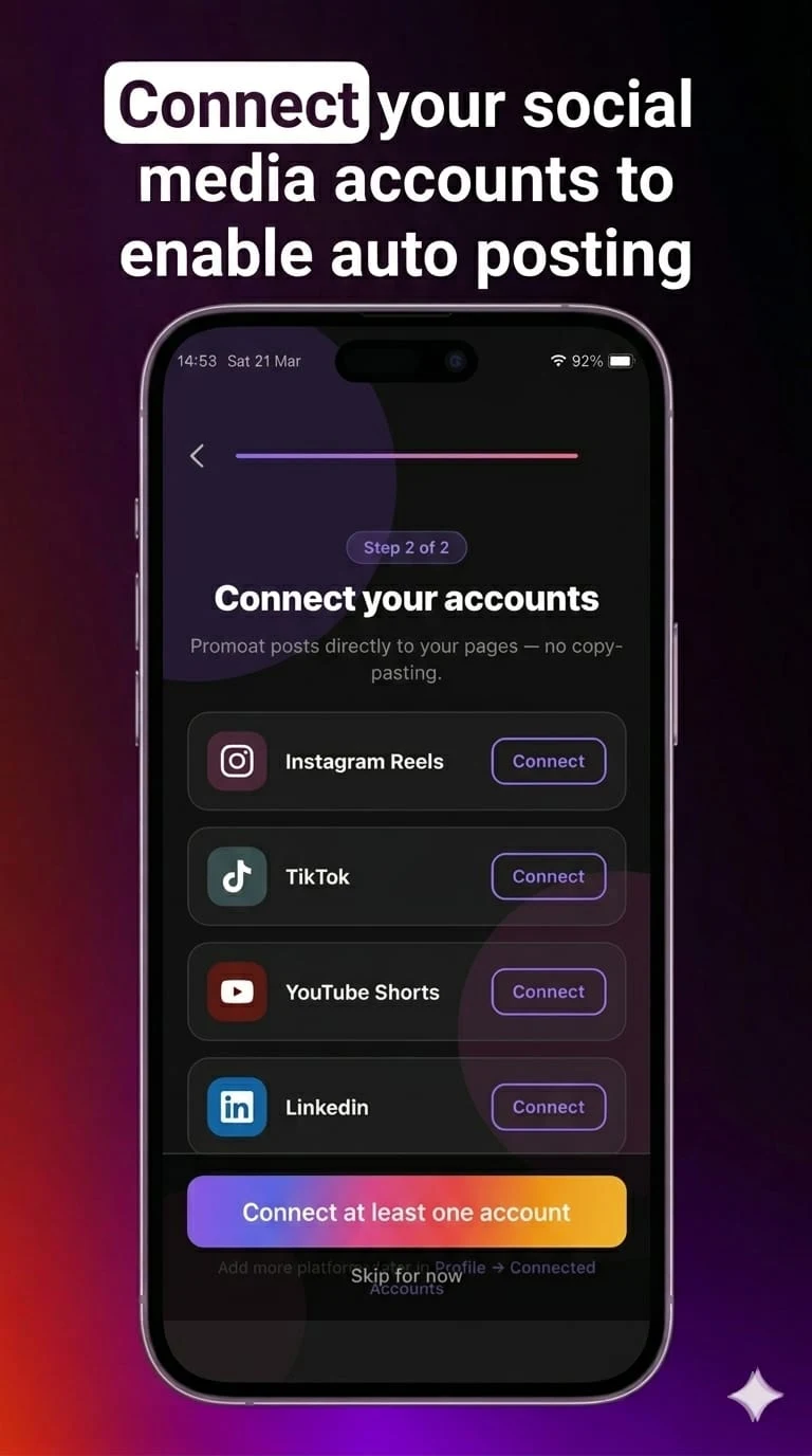 Promoat - AI clone videos screenshot