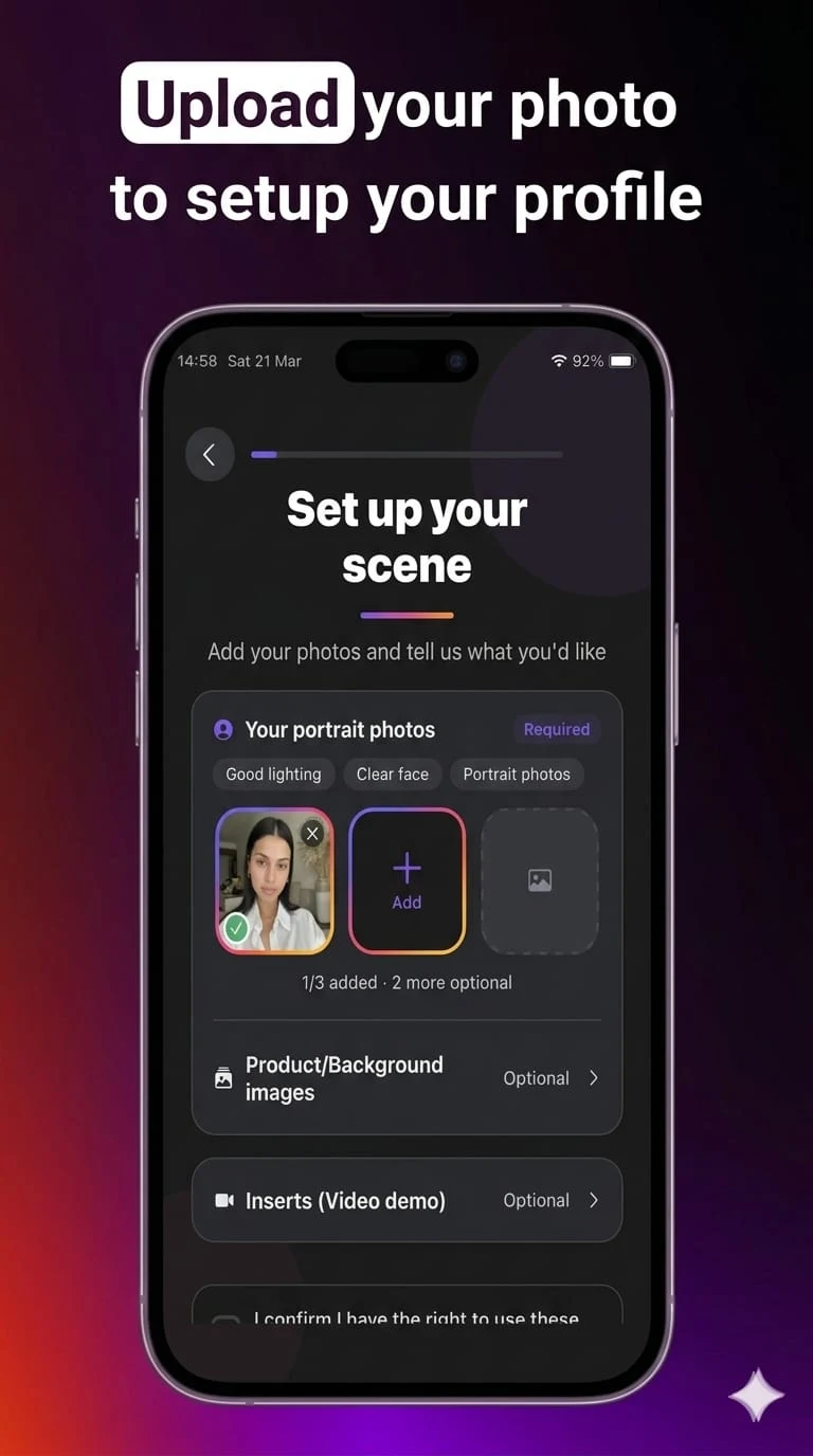 Promoat - AI clone videos screenshot